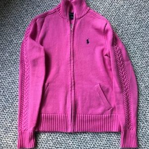Ralph Lauren Zip-Up Sweater
